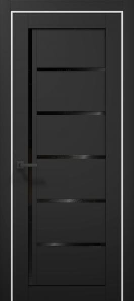 Дверне полотно T-08 (BLK)